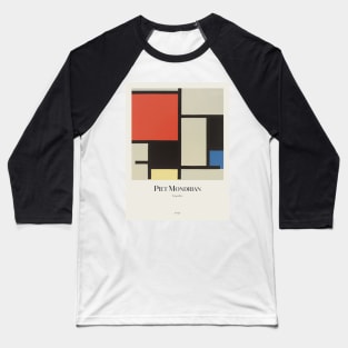 Composition by Mondrian Baseball T-Shirt